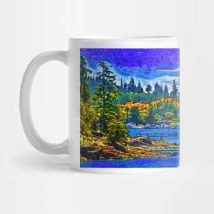 Friday Harbor Fauvist Mug